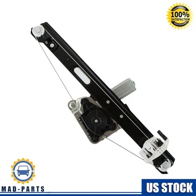 Window Regulator w/ 5 Pin Motor Rear LH for BMW 323i 325i 328i 330i 335i 335d - Imagem 1 de 4