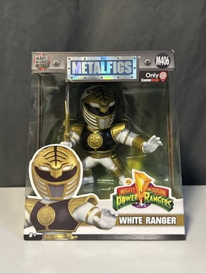 JADA METAL DIECAST POWER RANGERS WHITE RANGER GAMESTOP EXCLUSIVO 2017 Foto 1 de 4