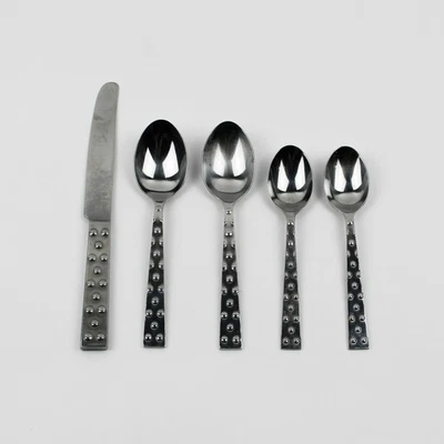 Lote de 5 cubiertos Libbey LYF9 (ino inoxidable) 2 cucharaditas sopera cuchillo de cena Foto 1 de 4