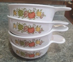 Set Of 4 Spice of Life Corning Ware Grab It Bowls 15 oz No Lids - Picture 1 of 4