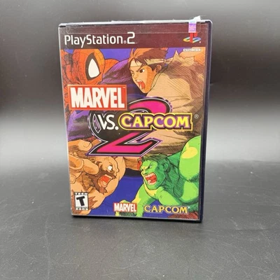 Marvel vs Capcom 2 (Sony PlayStation 2 PS2, 2002) Disc Only - Tested Working - Image 1 of 4
