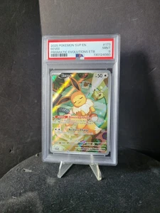 Juego de cartas coleccionables Pokémon Evoluciones prismáticas Eevee - Black Star Promo SVP 173 PSA 9 - Imagen 1 de 2