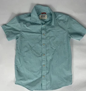 Camicia Urban Pipeline manica corta con bottoni L Youth MAX Wear blu pallido - Foto 1 di 5