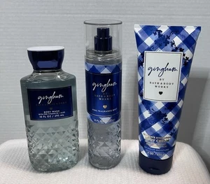 Bath & Body Works GINGHAM Mist Spray, Bodylotion & Duschgel 3-teiliges Set - Bild 1 von 2