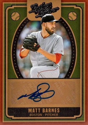 2019 Panini Leather and Lumber Autographs #5 Matt Barnes Auto - BB - Image 1 of 2