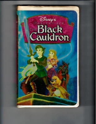 Disney Masterpiece The Black Cauldron VHS Foto 1 de 4