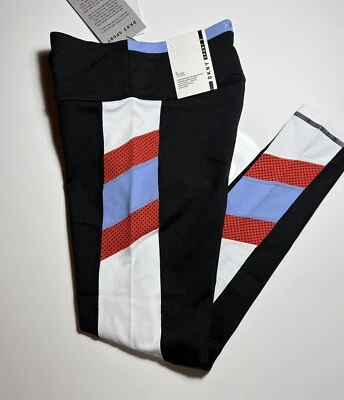 DKNY SPORT Women's Legging NEW Black, White, Blue, Red Size XS - Image 1 of 4