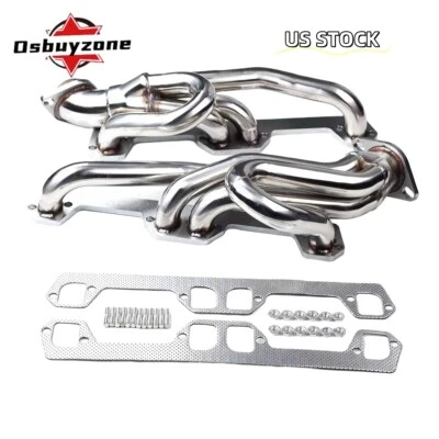 Par de cabezales de escape de acero inoxidable para 92-04 Dodge Dakota Ram 1500 2500 3500 5,2 5,9 L Foto 1 de 4