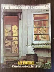 The Doonesbury Chronicles G.B. Trudeau Softcover Book - 1975 - Picture 1 of 3