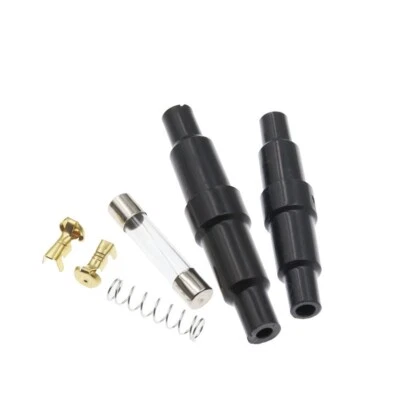 Car Fuse Tube Screw Type Quick Blow Plastic Shell Male Female Spring Terminals - Image 1 of 4