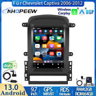 DAB + Apple Carplay 64GB Android 13 Radio samochodowe GPS do Chevroleta Captiva 2006-2012