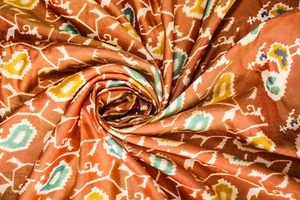 Patola Saree Sari Vintage Fabric Handloom Material Dress Making Sewing PTS1034 - Bild 1 von 9