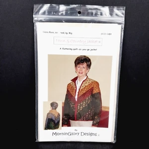 Morning Glory Designs Town & Country Jacket Sewing Pattern MGD0401 - Size XS-XLG - Picture 1 of 4