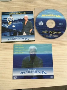 John Belgrado _ Inno a Maradona _ CD Single PROMO 4 tracce _ RARO! - Foto 1 di 1