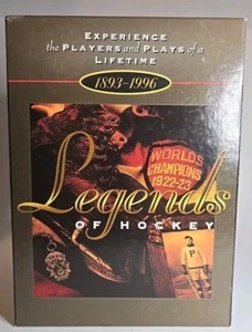 Legends Of Hockey 1893-1996, Box Set - 5 VHS TAPES NHL Vintage - Picture 1 of 6