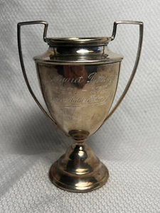 Antique Baltimore Hochschild Kohn Sterling Silver 10 Year Employee Service Cup  - Picture 1 of 12