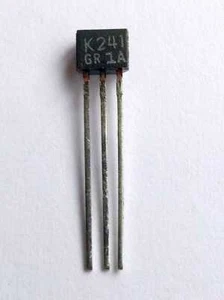 2SK241 Lot de 2 Transistors MOSFET HF  canal N - Foto 1 di 2