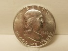 1949-S Franklin demi-dollar en presque non circulé état plus.