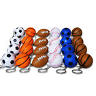  24 Pcs Child Volleybal Club Keychain Foam Sports Ring Party Bag Gift Fillers