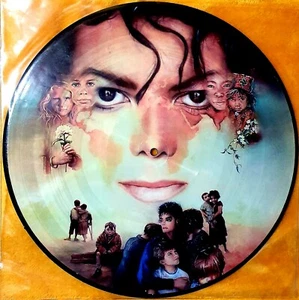 MICHAEL*JACKSON*PICTURE*DISC*LP*33T*ART COVER*RARE*COLLECTOR*80* #MJFANCLUBJAPAN - Picture 1 of 8