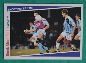 SHOOTING STARS 1991-92 DEREK MOUNTFIELD - ASTON VILLA No 29 - Picture 1 of 1