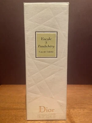 Escale a Pondichery de Dior 4,2 OZ/125 ml Eau de Toilette Spray Caja Sellada RARO Foto 1 de 4