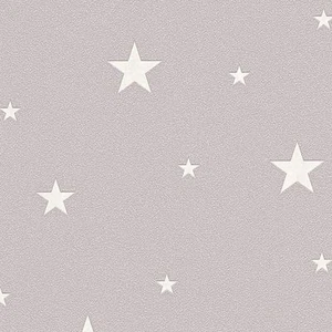 GLOW IN THE DARK STARS WALLPAPER TAUPE - AS CREATION 324402 - Picture 1 of 4