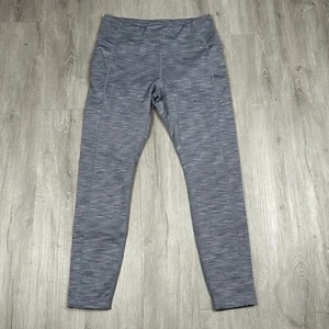 Mondetta Gray Performance Luxury Soft Leggings w/ Pockets Women's Medium - Picture 1 of 7