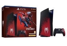 Sony PS5 Blu-Ray Edition Console Spider-Man 2 Limited Edition Bundle - Red/Black