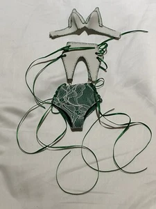 Popovy Sisters Fashion Doll Lingerie Bra Panties Outfit Set OOAK BJD - Picture 1 of 2