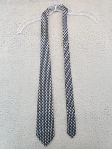 Vintage Gucci Krawatte 100% Seide Made In Italy Blau - Bild 1 von 7