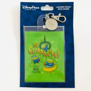 Nuevo Toy Story Land de los Parques Disney|Bolsa de Cordón Pin"La Garra" Alienígenas Verdes con Dije - Imagen 1 de 4