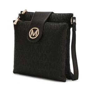 MKF Collection by Mia K. MKF-PU7704CH Marietta M Signature Crossbody Bag - Ch... - Picture 1 of 1