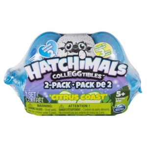 BIZAK – HATCHIMALS HUEVERA CON 2 FIGURAS COLECCIONABLES S2 AZUL 61921917 NEW - Imagen 1 de 3