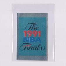 1991-92 Panini Stickers #2 1991 NBA Finals Logo Foil