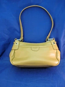 SMALL CROFT AND BARROW SATCHEL STYLE HANDBAG PURSE - TAN - Picture 1 of 5