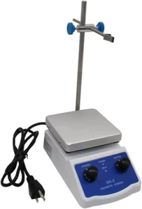 Lab Magnetic Stirrer Hotplate Plate Mixer Magnetic Stirrer Dual Control - Picture 1 of 6