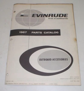 1967 Evinrude Außenborder Teilekatalog Zubehör - Bild 1 von 2