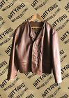 Rocky Mountain Featherbed Buckle Back Leather Jacket Vintage Western Cossack