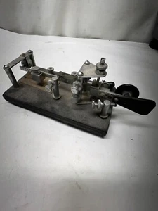 ~ESTATE FRESH~ OLD VIBROPLEX BUG #125409 MORSE CODE TELEGRAPH KEY (NO RESERVE) - Zdjęcie 1 z 12