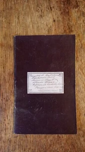 1855 ANTIQUE NOTEBOOK ALMANACK - CARLISLE CUMBRIA - STREET RESIDENTS - VOTING? - Picture 1 of 11