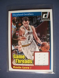 KEVIN LOVE 2014-15 Panini Donruss Gamers GU relic #31 Cavaliers - Picture 1 of 1