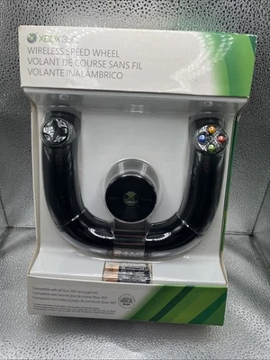 Controlador MICROSOFT XBOX 360 Rueda de Velocidad Inalámbrica OEM Genuino CARRERAS Nuevo Foto 1 de 4