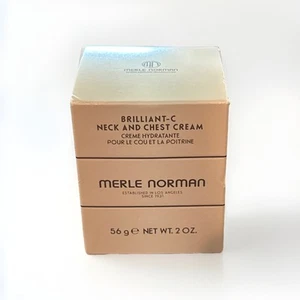 Merle Norman BRILLIANT-C Moisturizer Neck Face Chest Cream 2 Oz New In Box USA - Picture 1 of 4