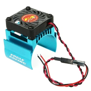 Eagle Model SP Motor Radiator 7.2V with Cooling Fan Light Blue 2479-LBL - Picture 1 of 3