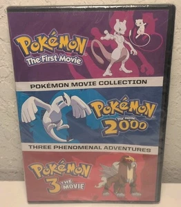 Pokemon: Movies 1-3 (DVD) Brand New B153 - Picture 1 of 2