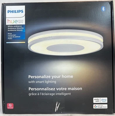 Lámpara de techo Philips Hue Being, blanca - Envío y devolución gratuitos Foto 1 de 4