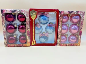 Vintage Weihnachtsschmuck Birnen Konvolut Mehrfarbig Victoria Renaissance - Bild 1 von 11