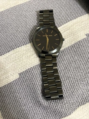 MICHAEL KORS GREEN STAINLESS STEEL WATCH MK8715 NIB - Image 1 of 4