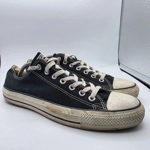 Converse All Star OX Mens Size 11 Black Sneaker Shoes Casual Walking Skate - Picture 1 of 13